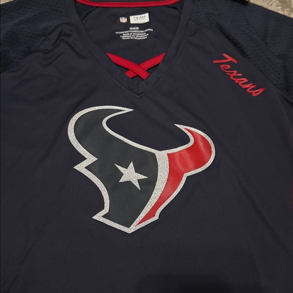 NFL HOUSTON TEXANS Women's Jersey MEDIUM NWT - Picture 2 of 7